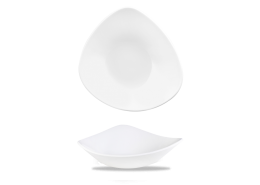 Vellum White Triangle Bowl